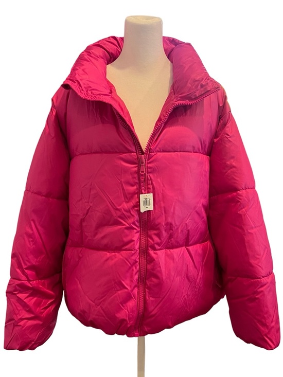 Old Navy Jackets & Blazers - Old Navy Hot Pink Puffer Jacket